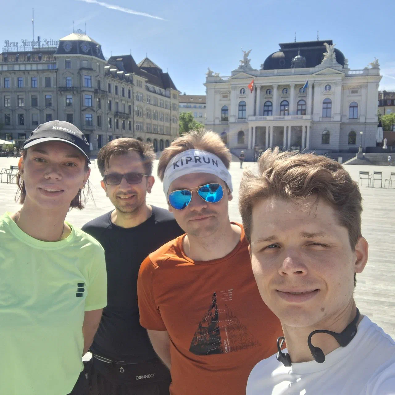 After a run at Sechseläutenplatz