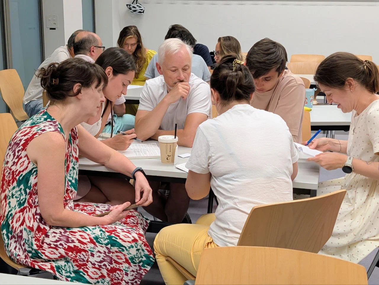 A team at a quiz evening